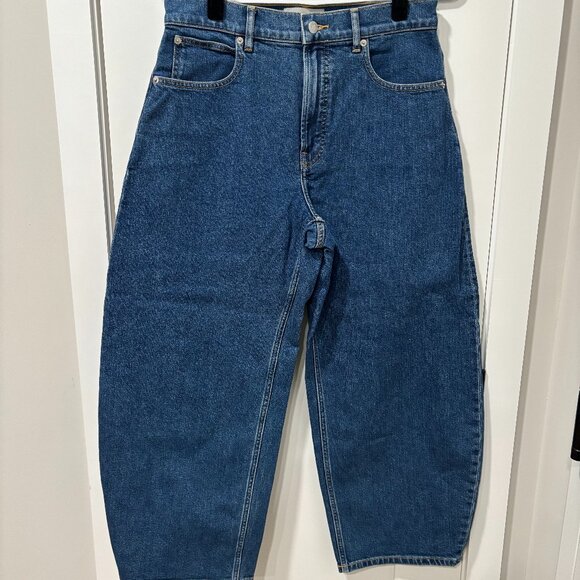 Everlane Barrel Leg Jeans Size 30 - Picture 2 of 5